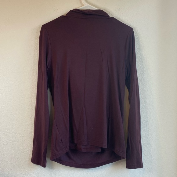 BOGO! Garnet Hill ‘Lace Inset Cowl Neck’ top - Picture 10 of 10